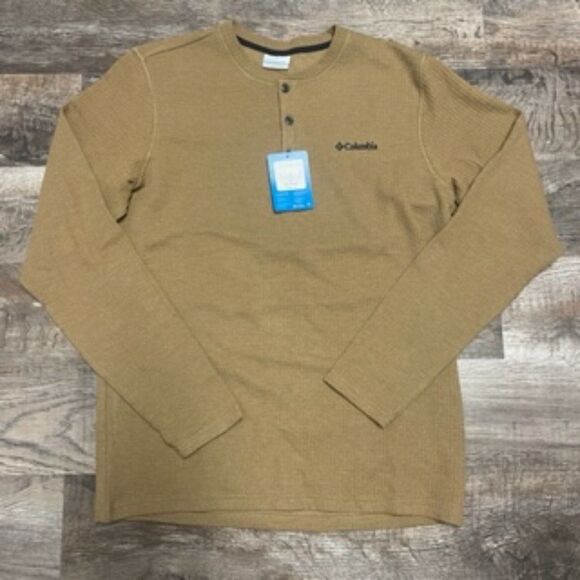 Columbia Other - Columbia Waffle Weave Henley Long Sleeve Shirt